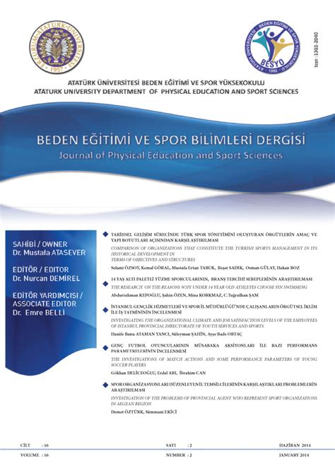 Futbol Oyuncularının Sağlık ve Performans İlişkisi